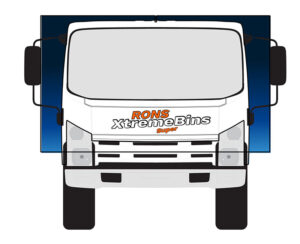 Rons Trash Bin Washing Services Truck