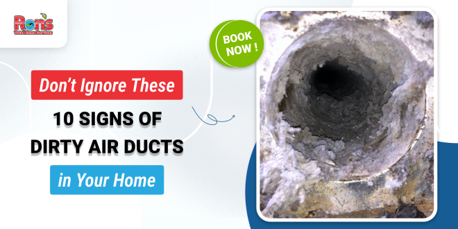 Dirty Air Ducts in Your Home