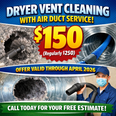 Dryer Vent Cleaning offer